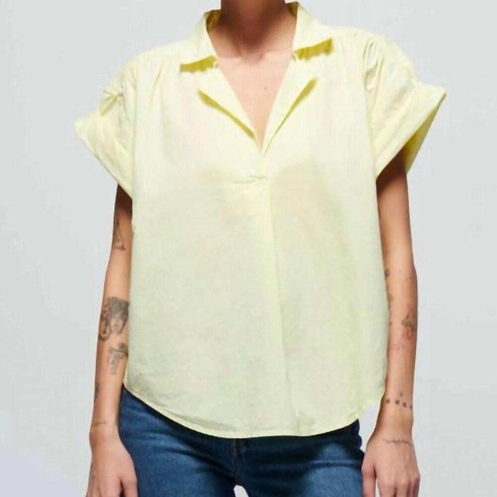 Nation Ltd - Elliot Relaxed Short Sleeve Blouse